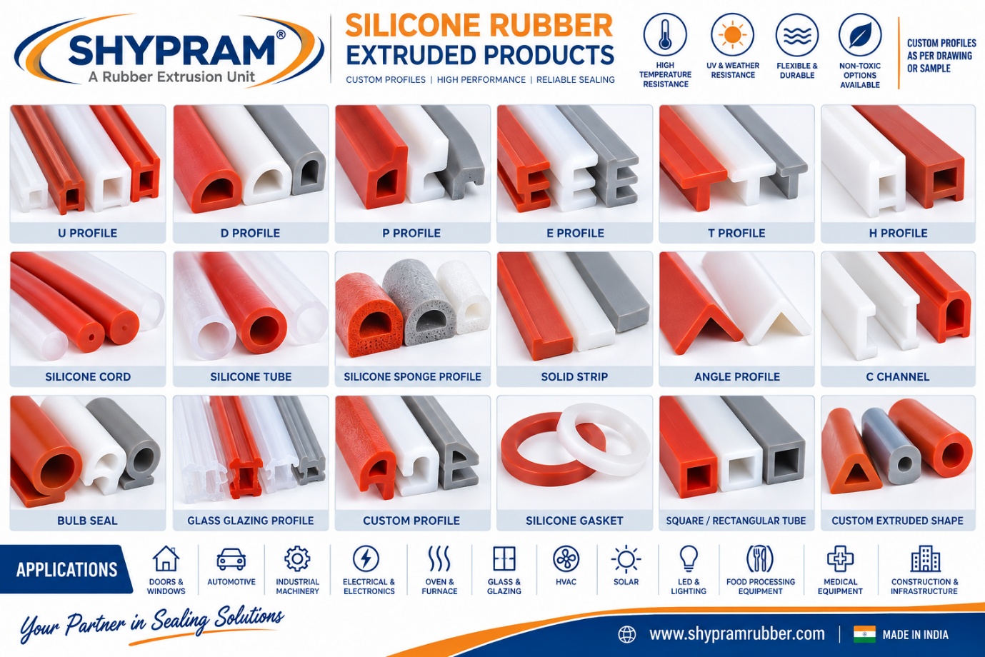 Silicone Rubber Extended Products