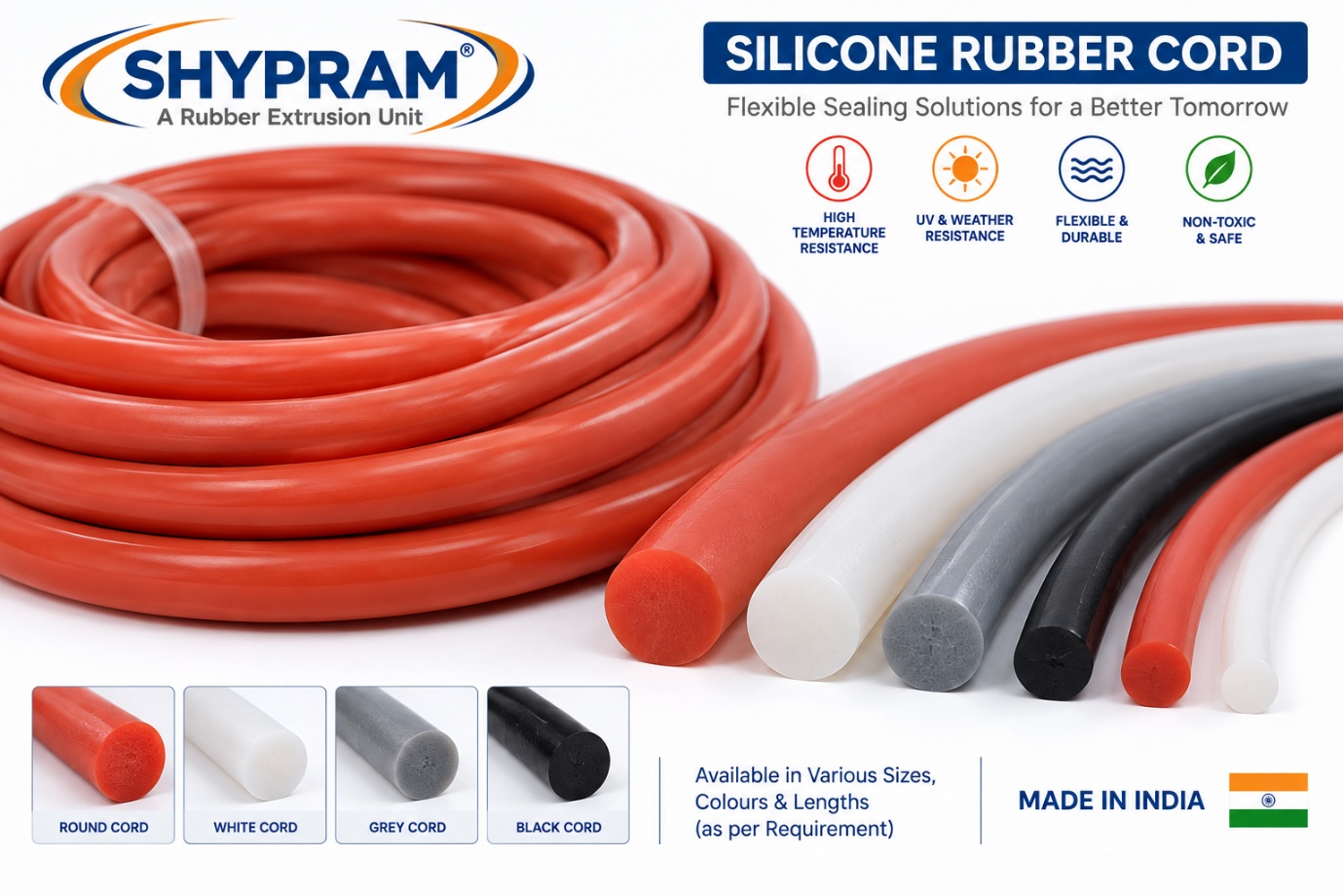 Silicone Rubber Cord