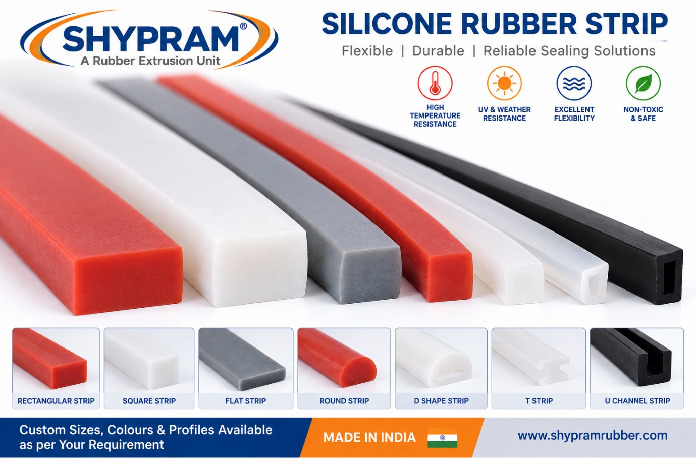 Silicone Rubber Strip