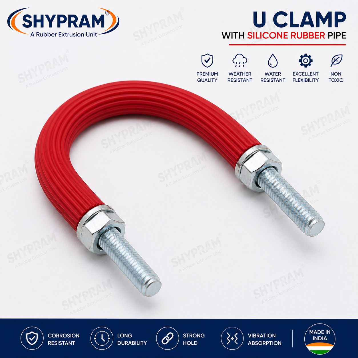 Silicone Rubber for U Bolt Clamp